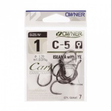 Крючок Owner №53265/C-5 №1 (7шт.) CARP