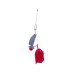 Блесна вращающаяся MADFISH Super Pike №4, 24гр, цвет (Silver-red-dot)