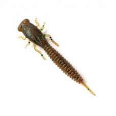 Приманка силиконовая Fanatik Larva 4,5" 115мм, (5шт. упак.) цвет 004