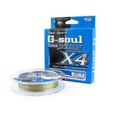 Шнур PE Yoz-ami - G-soul SUPER JIGMAN X4 200m 14LB размер 0,8 цветной