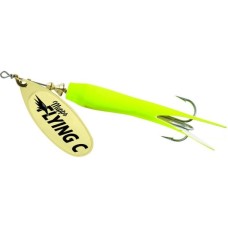 Блесна вращ. Mepps AGLIA FLYING C, 15g №3 Gold/Chartreuse