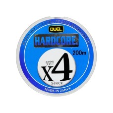 Плетеный Шнур Duel PE Hardcore X4 200m 5Color #0.8 (0.153mm) 6.4kg