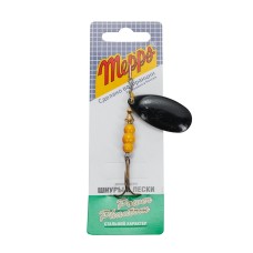 Блесна вращающаяся Mepps Aglia №4, 9гр, цвет (Black) черный