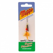 Блесна Mepps Black Fury Orange Mouche 0 cooper/orange dots 2г