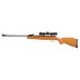 Винтовка пневматическая Crosman Optimus R8-C01K77X (переломка, дерево, прицел 4x32), калибр 4,5мм