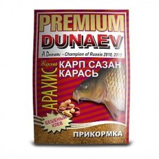 Прикормка "DUNAEV-PREMIUM" 1кг Карп-Сазан Жареный арахис