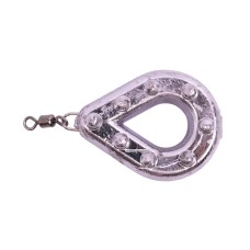 Груз "Капля-рамка" с ушком и вертлюгом, 80гр