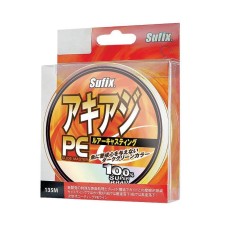 Леска плетеная SUFIX PE Glide Master зеленая 135м 0.12мм 8.1кг/PE0.6