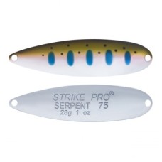 Блесна колеблющаяся Strike Pro Serpent Treble 75H тройник, 28.0 гр, 7.5 см (ST-010B2#A142-264-CP)