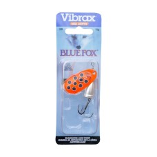 Блесна вращающаяся Blue Fox Vibrax Hot Pepper №4, 10гр, цвет (RBS) красный/черный