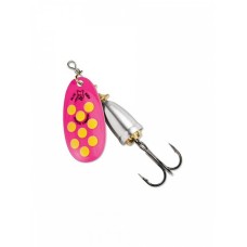 Блесна вращающаяся Blue Fox Vibrax Hot Pepper №6, 18гр, цвет (FPY) розовый/желтый