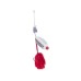 Блесна вращающаяся MADFISH Super Pike №4, 24гр, цвет (Gold-red-dot)