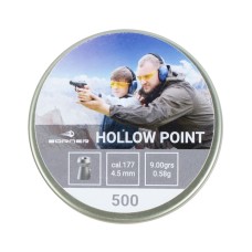 Пуля пневматическая Borner "Hollow Point",  4,5 (500 шт.) 0,58гр. (30 шт в коробке)