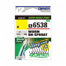 Крючок Owner Worm BH-Sproat №6