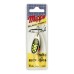 Блесна вращающаяся Mepps Black Fury №4, 8гр, цвет (Silver/Chartreuse) серебро/зеленовато-желтые точки