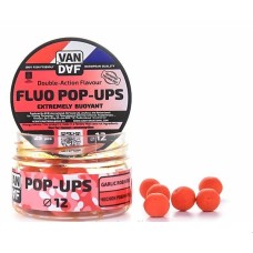 Поп-апы VAN DAF Garlic Robinred - Чеснок Робин Рэд, 12 мм, красный, 25 шт.