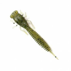 Приманка силиконовая Fanatik Larva 4,5" 115мм, (5шт. упак.) цвет 001