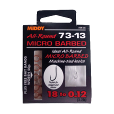 MIDDY Silver Fish 20 to 0.10 (уп 9шт)  Крючок с поводком