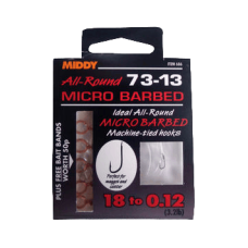 MIDDY Silver Fish 16 to 0.14 (уп 9шт)  Крючок с поводком
