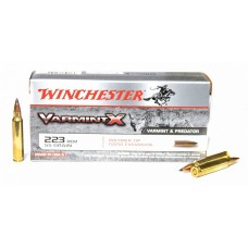 Патрон нарезной WINCHESTER калибр 223REM PP Super X 3,56 гр. 55grn. (в пачке 20 шт.)