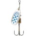 Блесна Mepps Comet PTS 1 silver/blue dots 3,5г