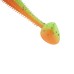 Виброхвост Helios Shaggy 3,35"/8,5 см Peper Green & Orange 100шт. (HS-16-018-N)