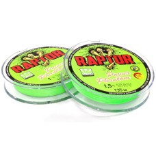 Шнур Power Phantom Raptor PE, 135м, зеленый fluo #1,5, 0,2мм, 15,4кг
