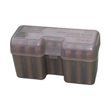 Футляр MTM для патронов 22шт. калибр 9.3x62 (дымчатый)