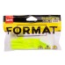 Силиконовая приманка FORMAT DIPLOMAT 74mm, цвет F19, (6шт)