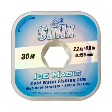 Леска Sufix Ice Magic x12 Clear 30м, 0,155мм
