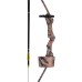 Лук Man Kung RB007, рекурсивный, autumn camo, 20lbs, стрелы 2 шт., кивер, крага, крепеж