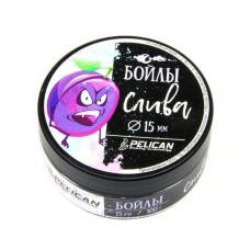 Бойлы "PELICAN" Слива 15 мм (100 гр)