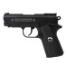 Пистолет пневматический Colt Defender (чёрный с чёрными пластиковыми накладками)