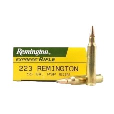 Патрон нарезной REM калибр 223 Rem Express Rifle PSP (55g) (в коробке 20 шт.)