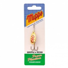 Блесна Mepps Aglia PTS 2 gold/red dots 4,5г